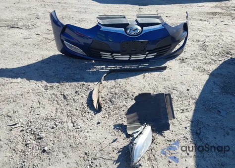 2017 Hyundai Veloster z USA, uszkodzony, nr VIN KMHTC6AD8HU310244